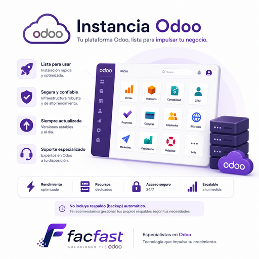 Servicio de Hosting Administrado Odoo